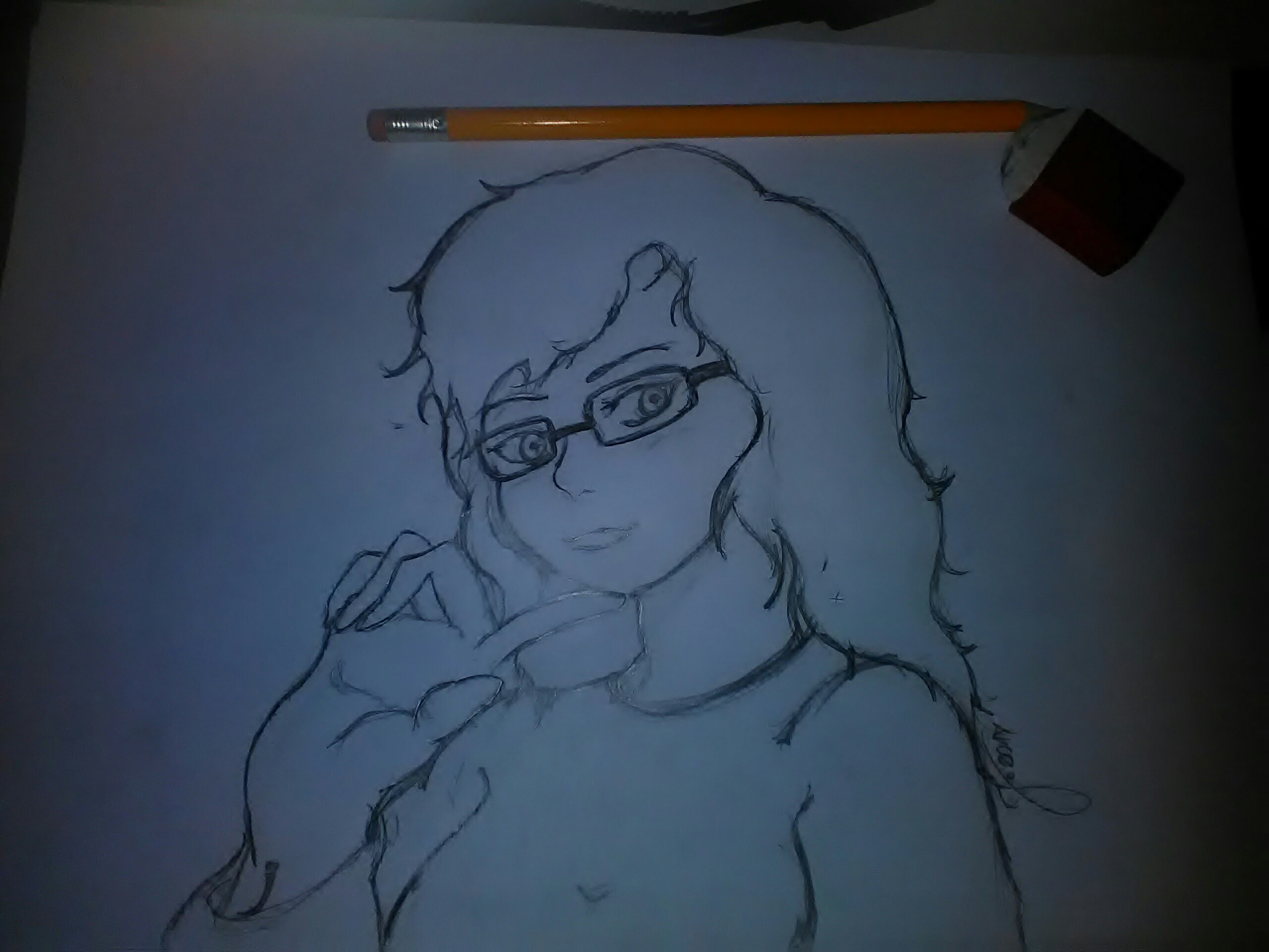 2560x1920 Self Portrait (Fail) Sketch - Sketch Myself