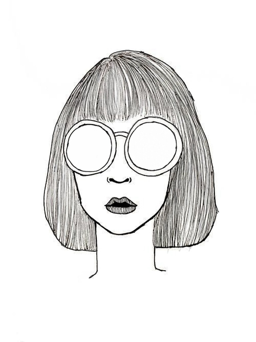 500x667 Sketch Made By Myself Lol. On We Heart It - Sketch Myself