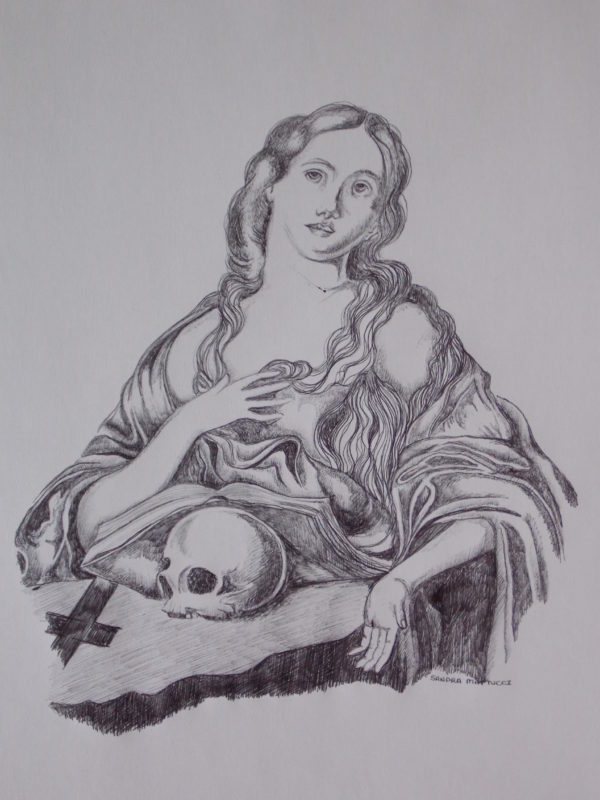 600x800 Sketch Of Myself One Single Drop - Sketch Myself