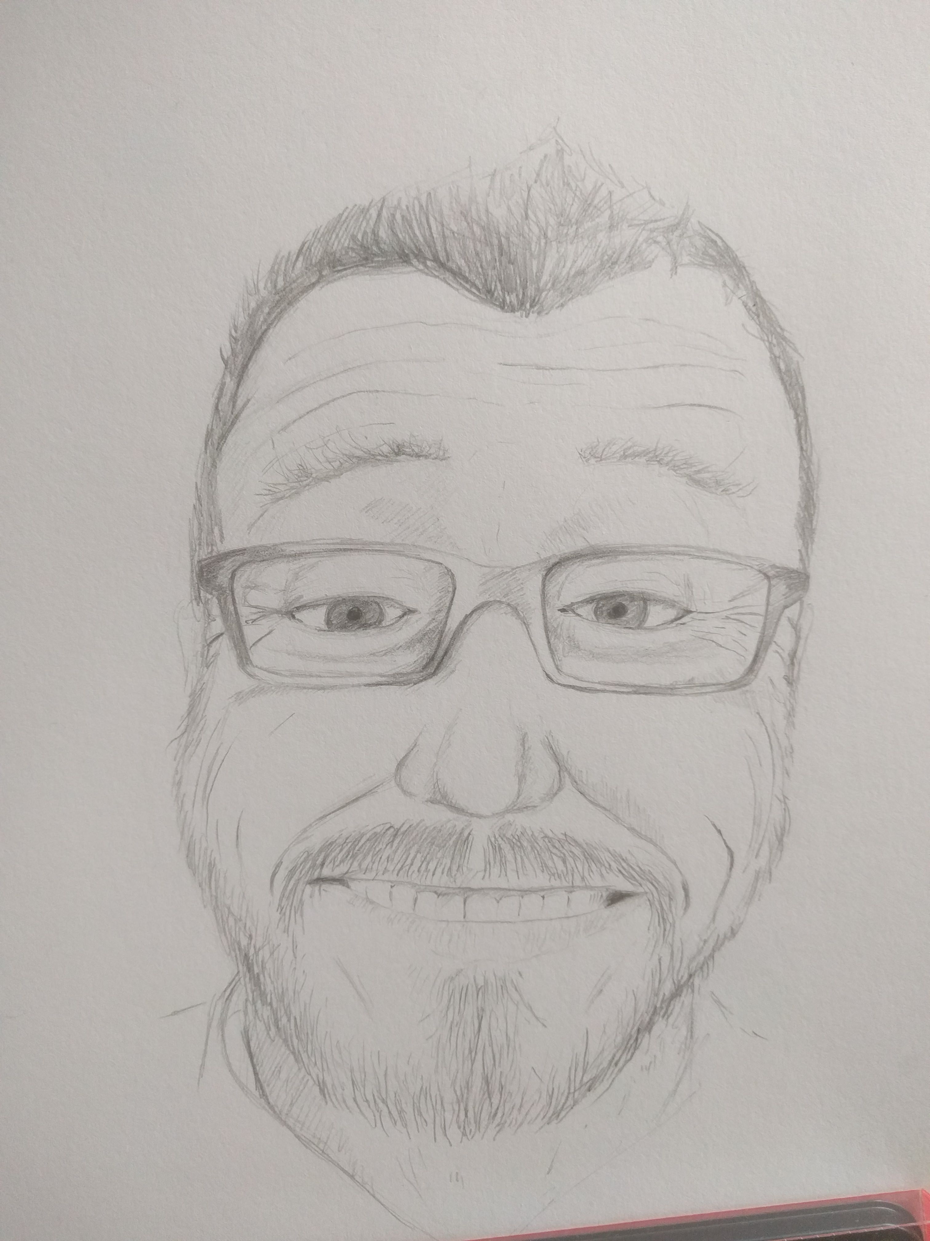3024x4032 Til That If I Sketch Myself From A Selfie Camera I End Up Looking - Sketch Myself