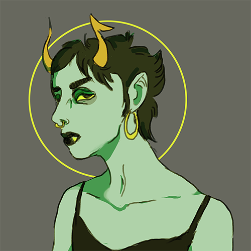 500x500 This Started Off As A Sketch Of Myself So Tumblr - Sketch Myself