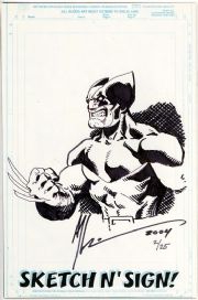 180x272 Marvel Sketch Edition Comics - Sketch N