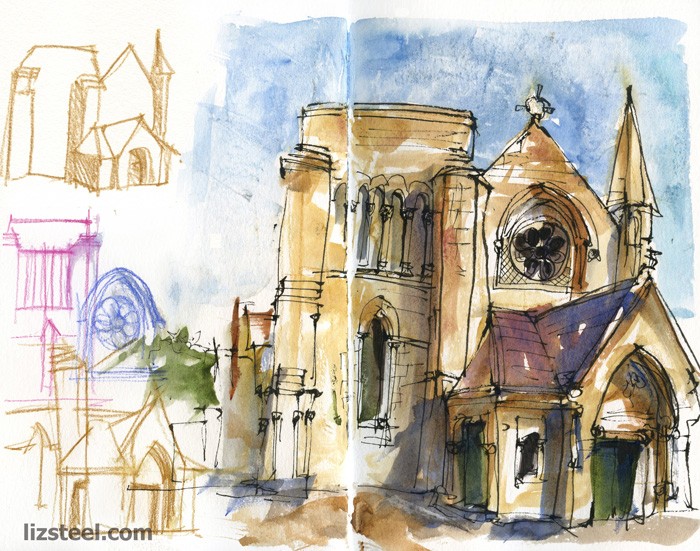 700x551 Sketching Architecture - Sketch N Paint