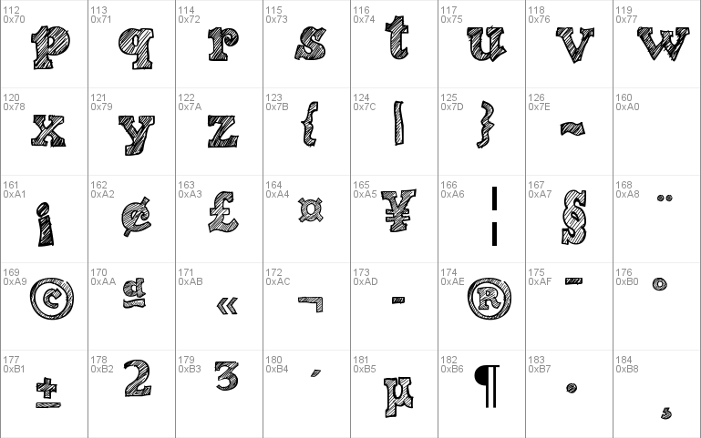 769x481 Sketch Nice Windows Font - Sketch Nice Font