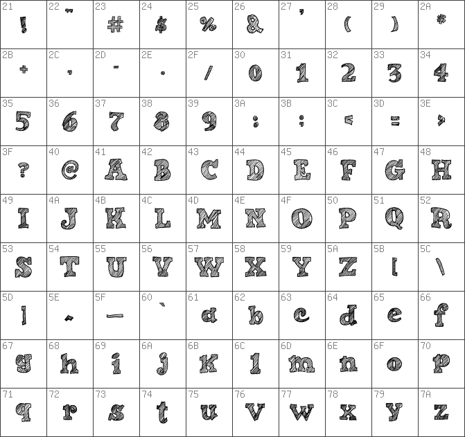 671x631 Download Free Sketch Nice Regular Font - Sketch Nice Font