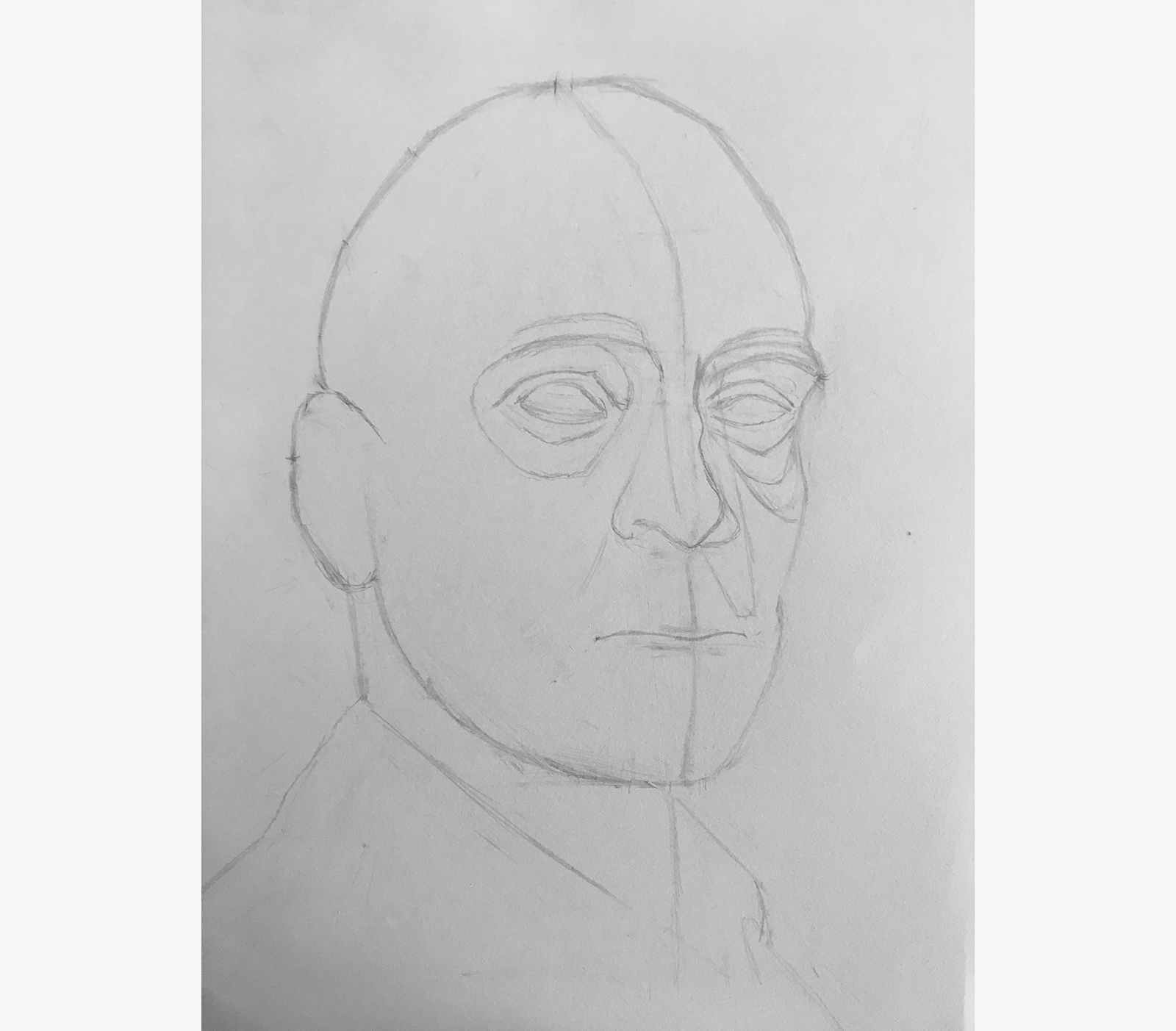 1600x1403 How I Learned To Draw Realistic Portraits In Only 30 Days - Sketch Nose And Lips