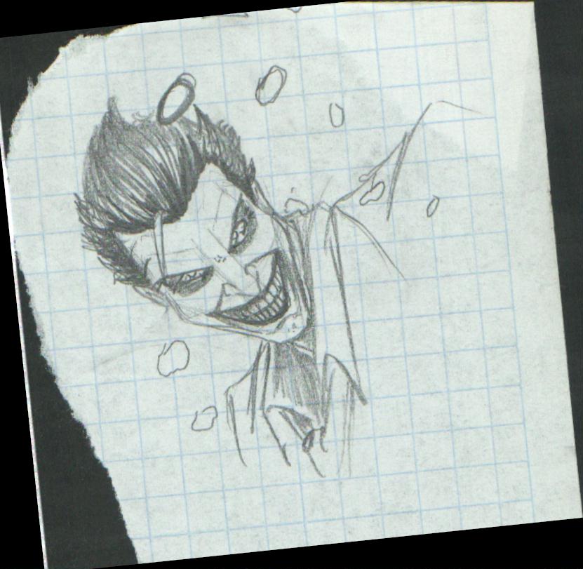 831x811 Joker Sketch Notebook - Sketch Notebook