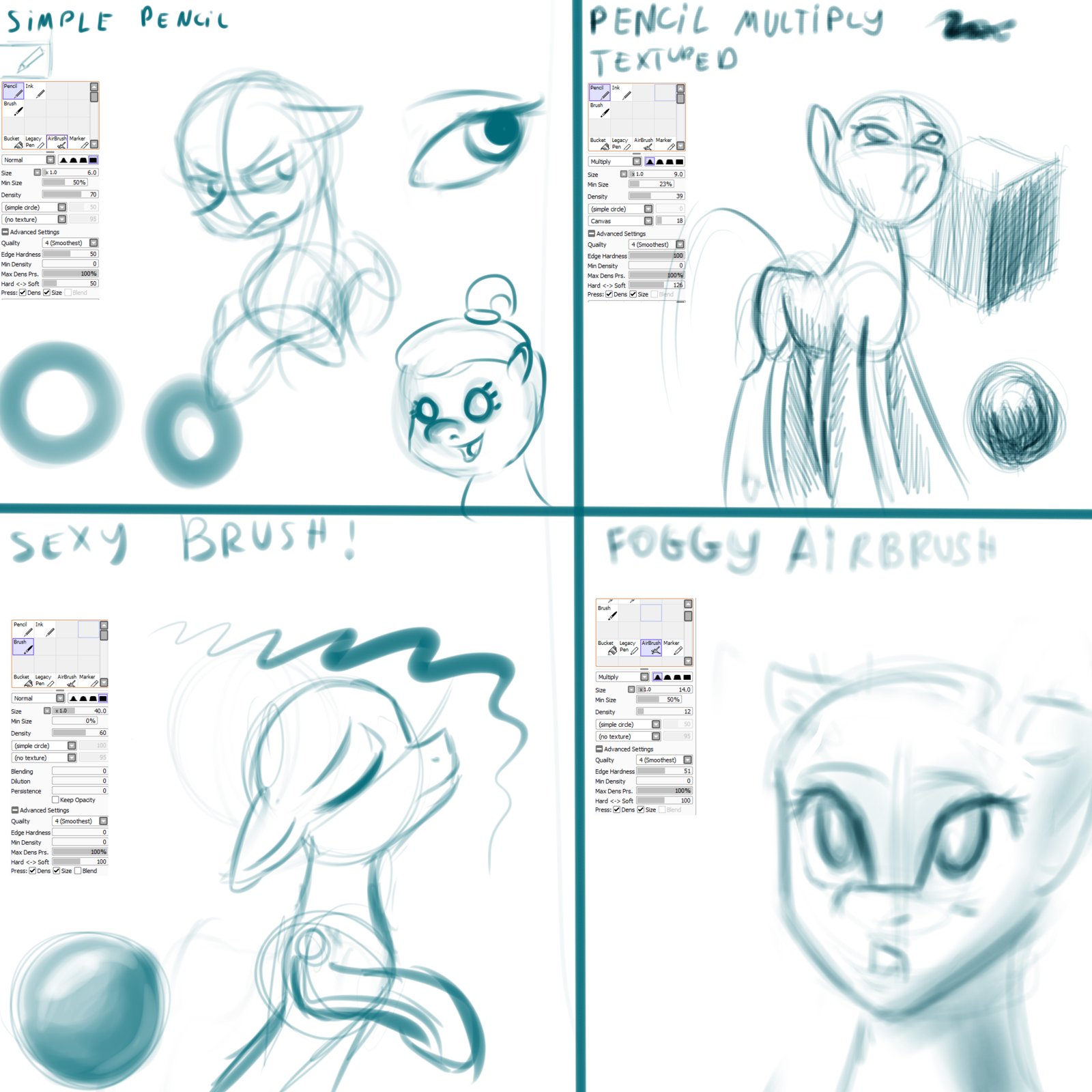 1600x1600 Sketch Brush Examples - Sketch O Paint