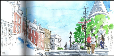 400x198 Art Plein Air Three Montreal Scenes - Sketch O Paint