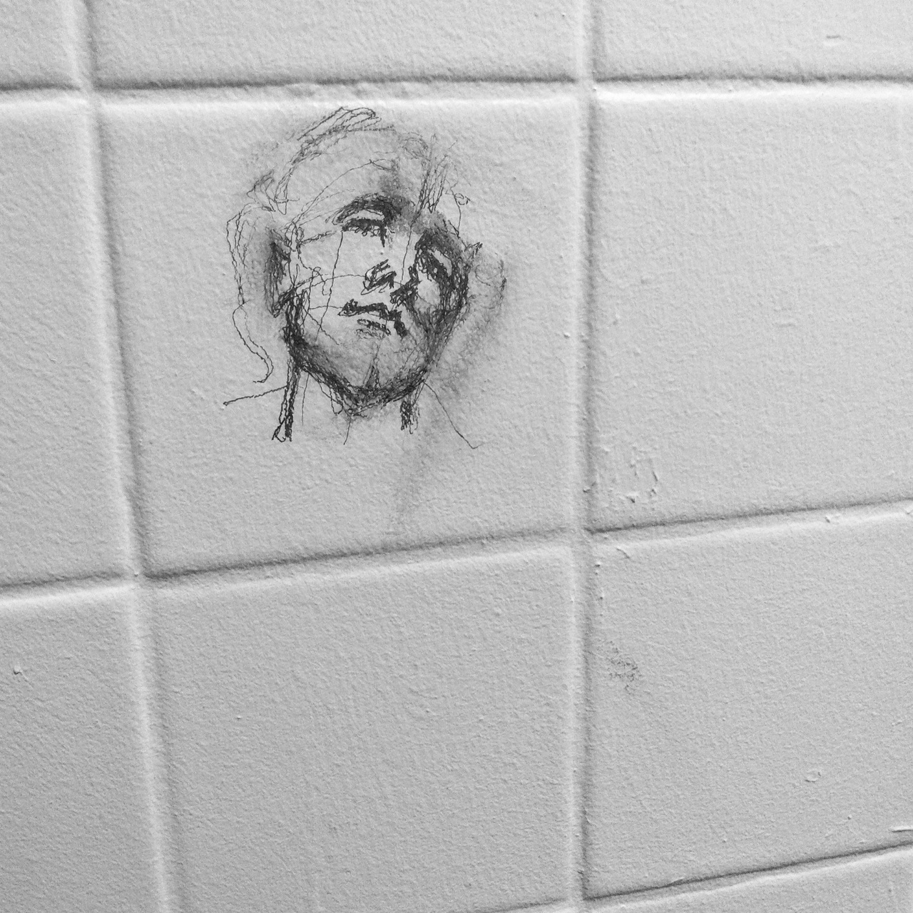 1280x1280 The Sketch Of A Man Toilography - Sketch Of