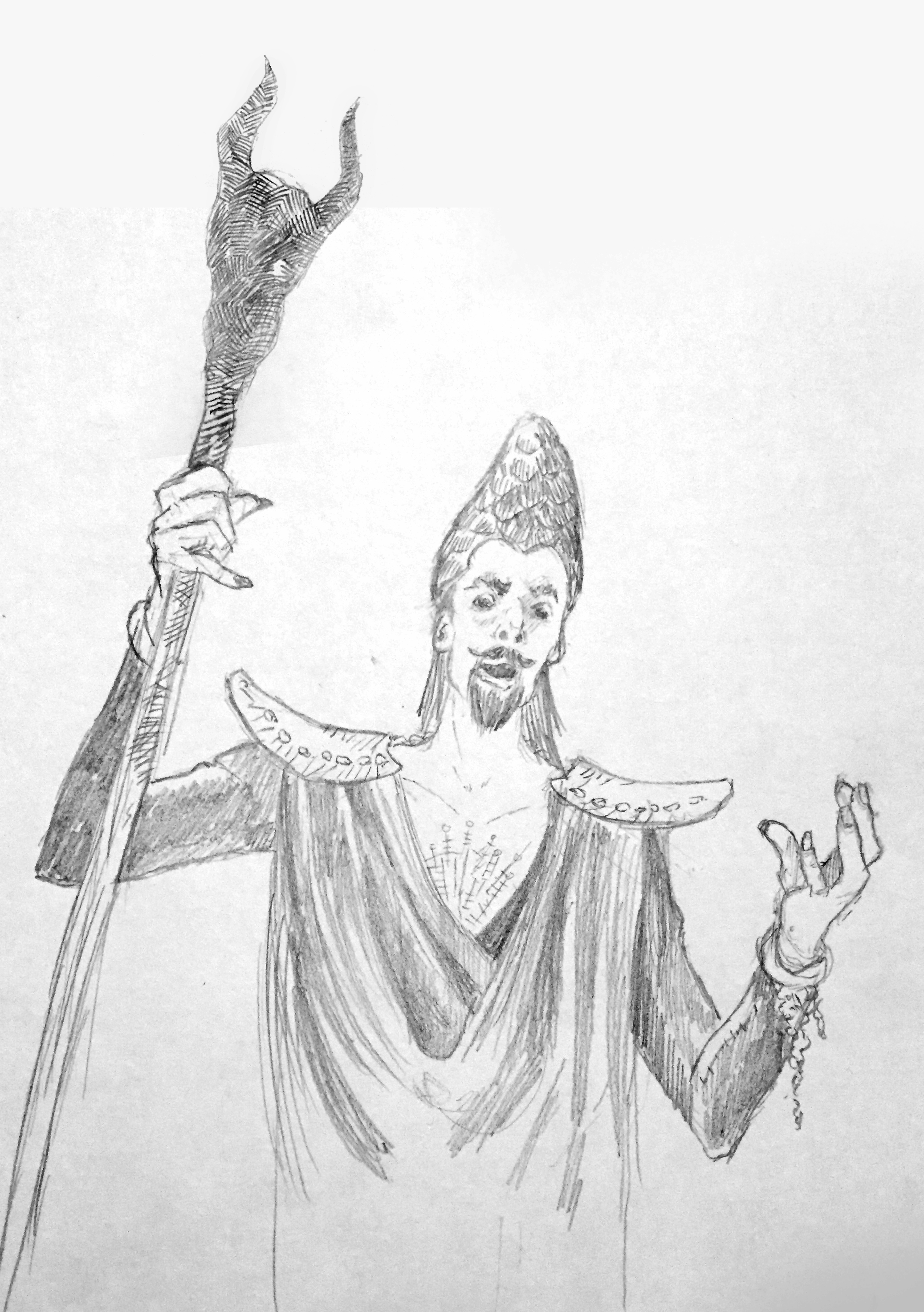 2075x2946 Sketch James Derry - Sketch Of A