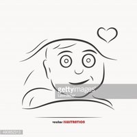 200x200 Sketch Of Newborn Baby Girl Under The Towel Stock Vectors - Sketch Of A Baby Girl