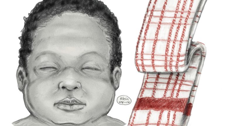 768x431 Sketch Of Baby Girl Found Dead In 1993 In Crown Heights Released - Sketch Of A Baby Girl