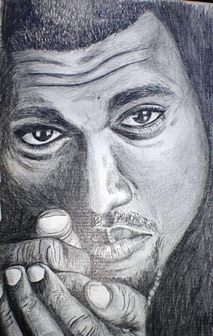 Sketch Of A Black Man at PaintingValley.com | Explore collection of ...