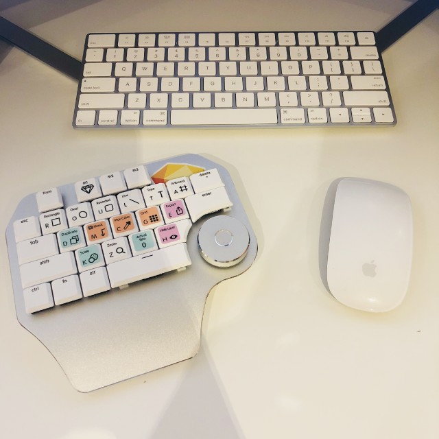 640x640 Just Stepped Up My Sketch Game... Designer News - Sketch Of A Computer Keyboard