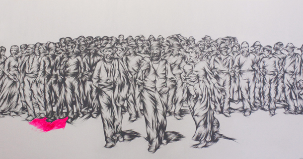 610x321 Francesca Bifulco Not Just Another Italian Artist In The Crowd - Sketch Of A Crowd