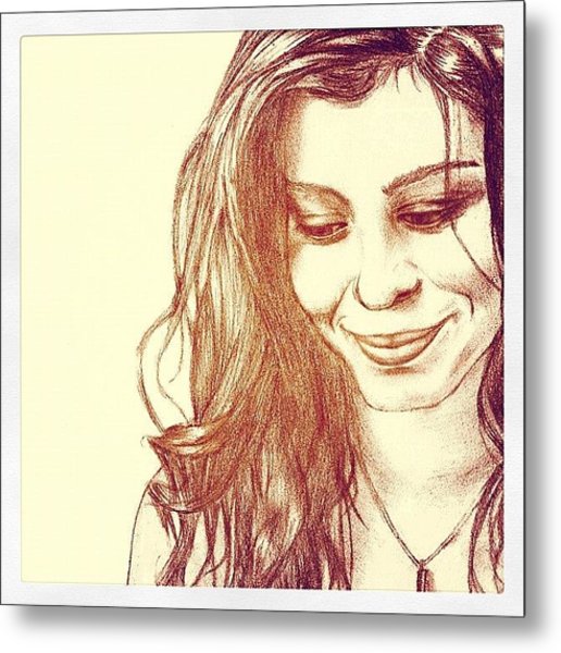 516x600 Drawing - Sketch Of A Woman Face