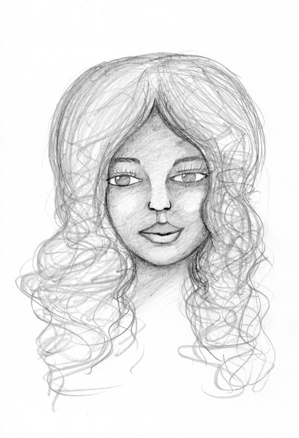 1000x1466 Pencil Sketch Woman Face Woman Art Face Pencil Drawing Of A - Sketch Of A Womans Face