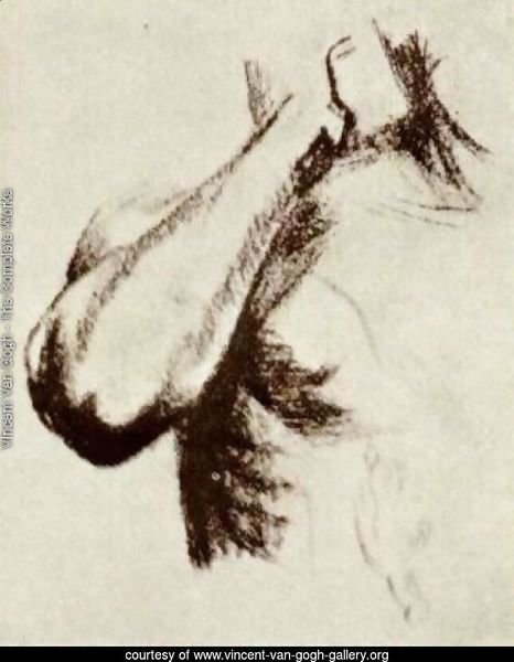 466x600 Vincent Van Gogh - Sketch Of An Arm