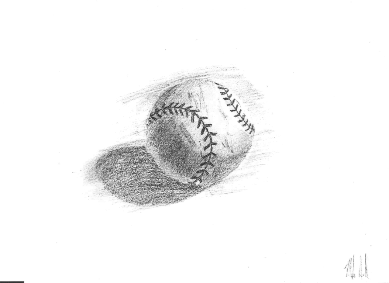 Sketch Of Baseball at Explore collection of Sketch