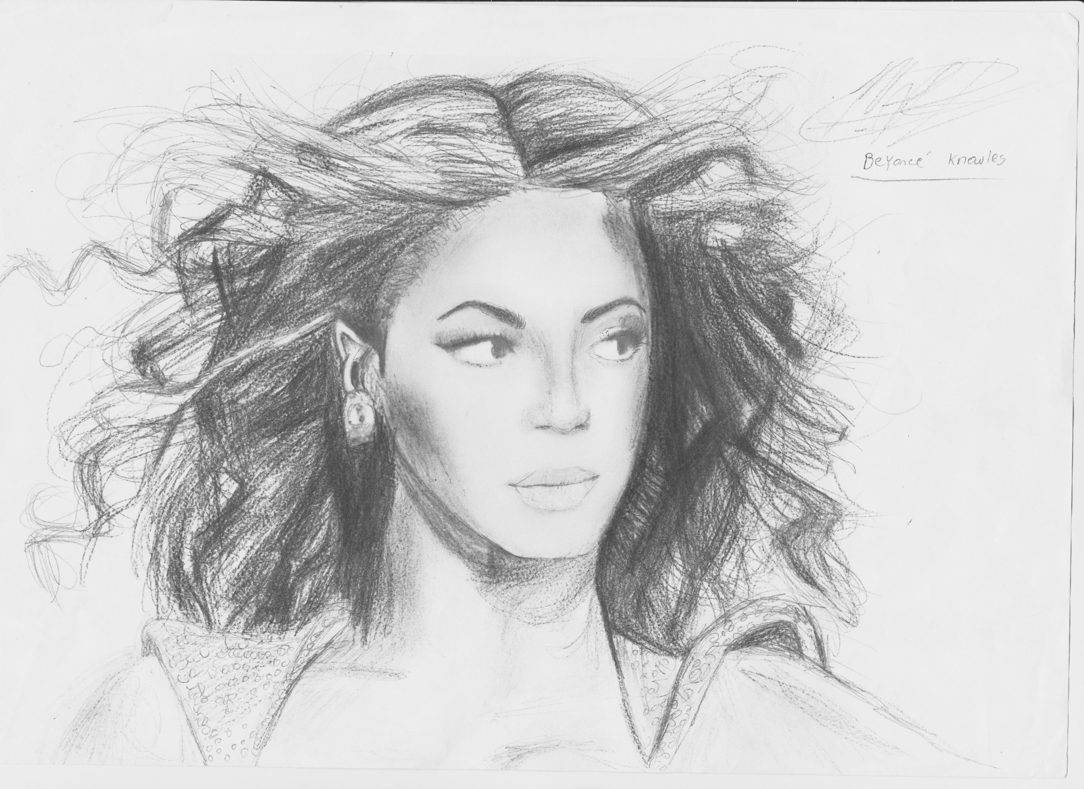 Sketch Of Beyonce at Explore collection of Sketch