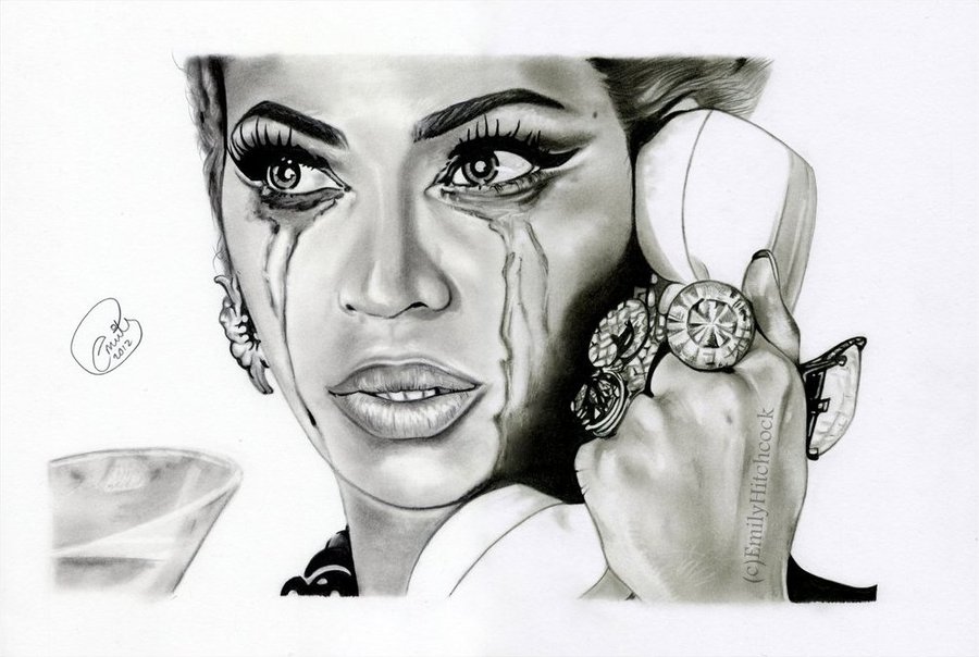 900x604 Beyonce By Emilyhitchcock - Sketch Of Beyonce