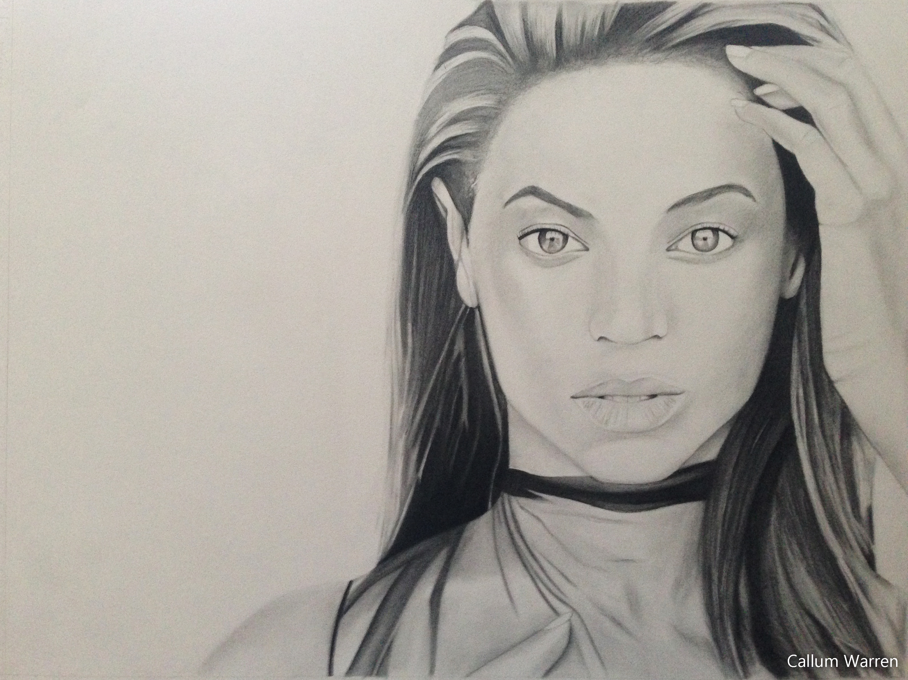 3186x2385 Just Finished This Charcoal Drawing Of Beyonce For A Friend. Pics - Sketch Of Beyonce