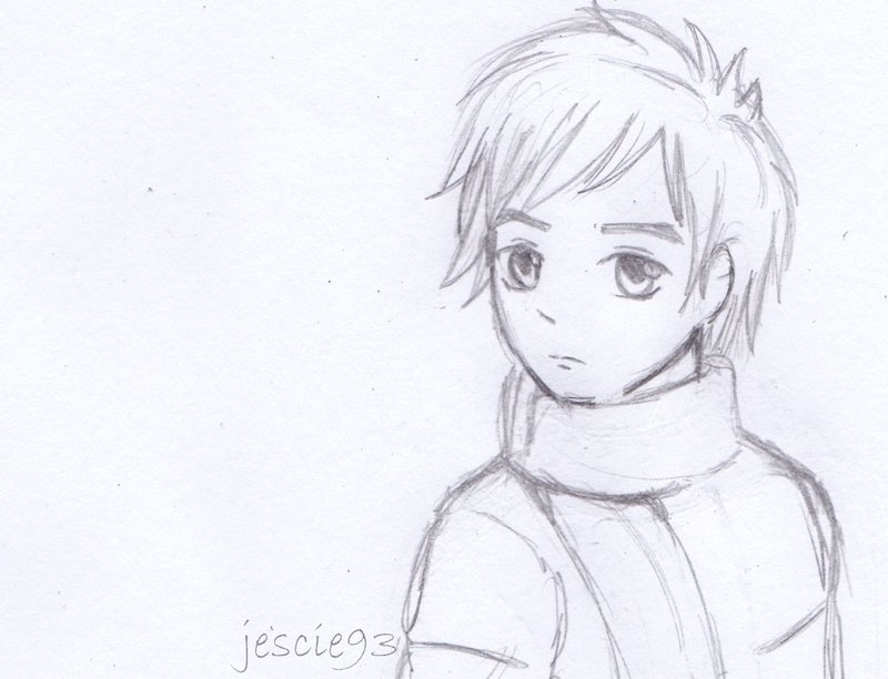800x612 Sketch.little Boy By Jescie93 - Sketch Of Boy