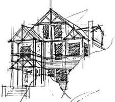 225x199 8 Steps To Building Your Home Heritage Home Of Seward - Sketch Of Building A House