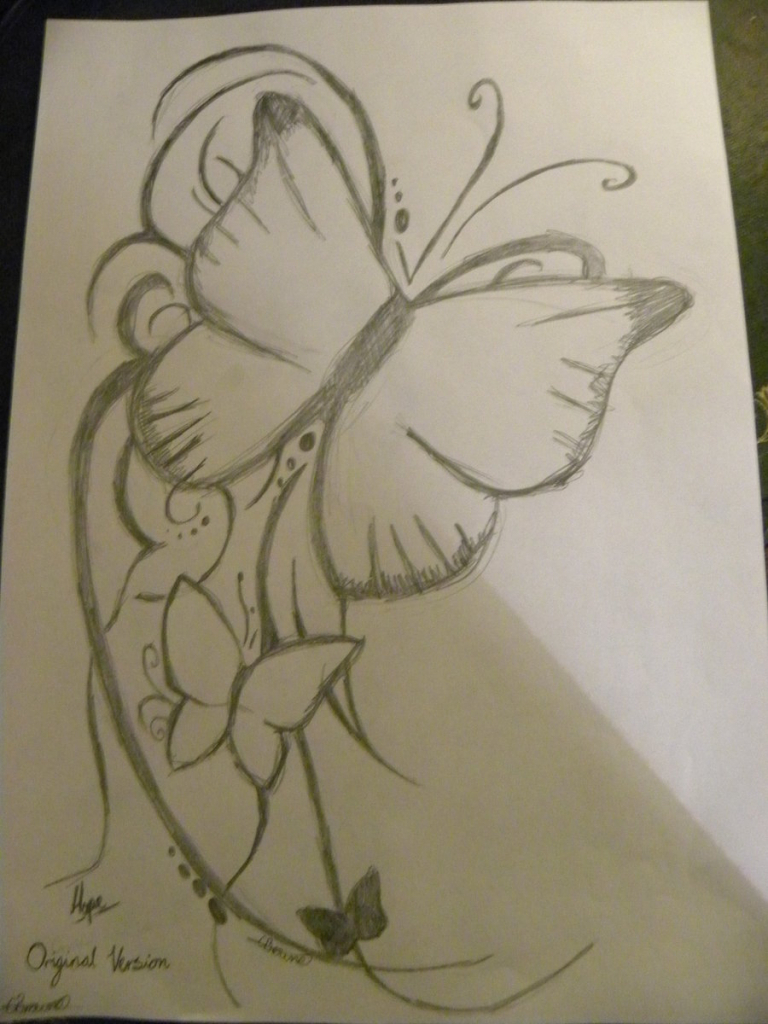 768x1024 Pencil Sketch Of Butterfly Pencil Sketch Of Butterfly Pencil - Sketch Of Butterfly Pictures