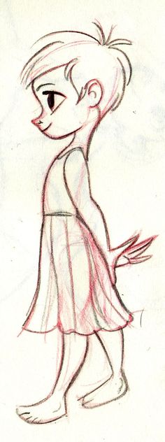 236x632 Beautiful Pencil Sketches Of Cartoon Women - Sketch Of Cartoon Girl