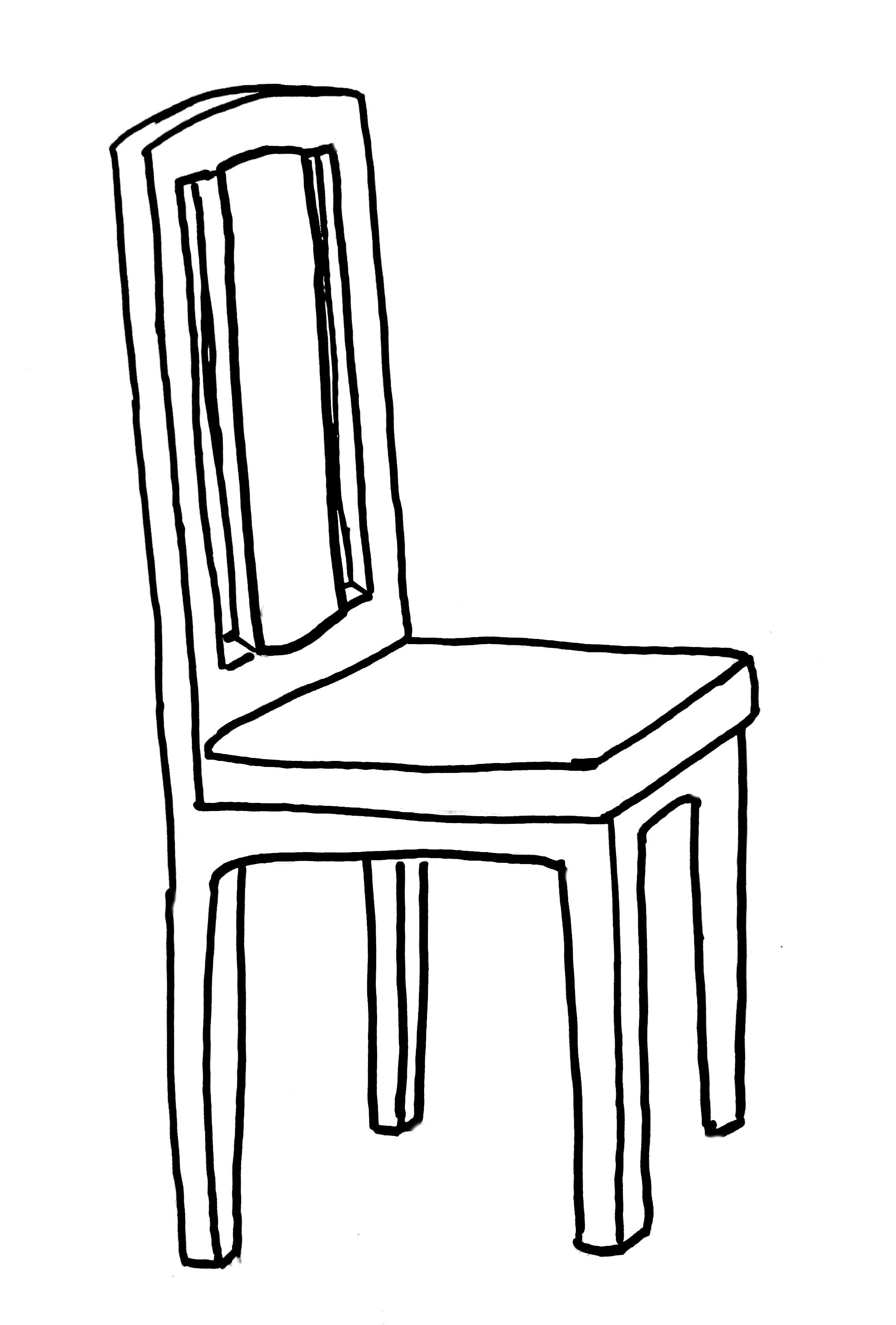 Sketch Of Chair at PaintingValley.com | Explore collection of Sketch Of
