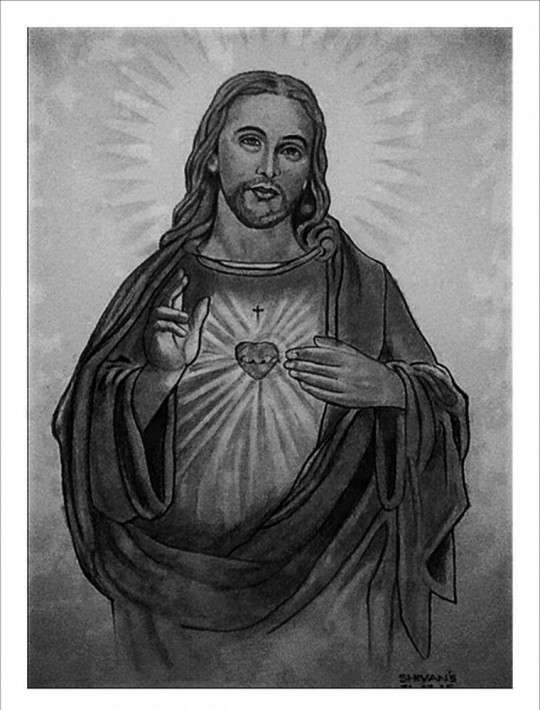 Sketch Of Christ at PaintingValley.com | Explore collection of Sketch ...
