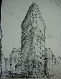236x301 64 Best Sketches Of City Life - Sketch Of City