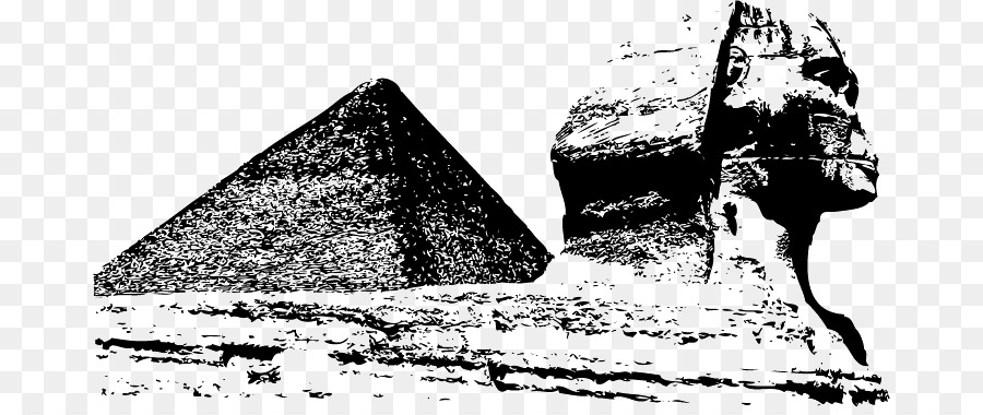 900x380 Egypt Drawing Glass Mirror - Sketch Of Egyptian Pyramid