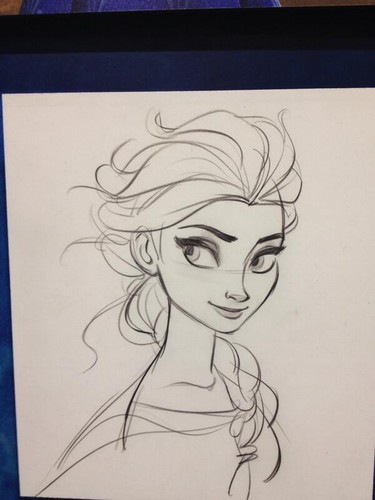 375x500 Elsa The Snow Queen Images Elsa Sketch - Sketch Of Elsa