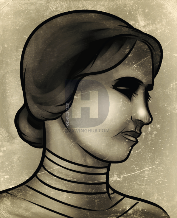 594x732 How To Draw Helen Keller, Helen Keller, Step By Step, Drawing - Sketch Of Helen Keller