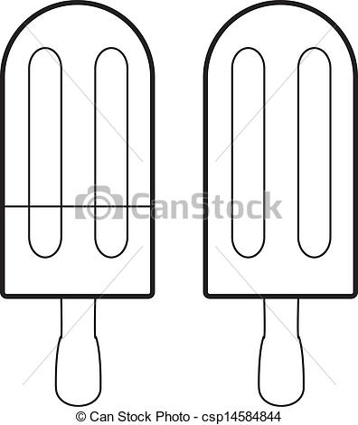 396x470 Ice Cream Clipart Sketch - Sketch Of Ice Cream