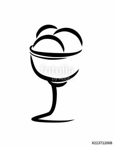 391x500 Sketch Of Ice Cream Stock Image And Royalty Free Vector Files On - Sketch Of Ice Cream