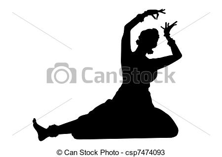 450x320 Drawn Dancer Indian Dancing - Sketch Of Indian Dancers