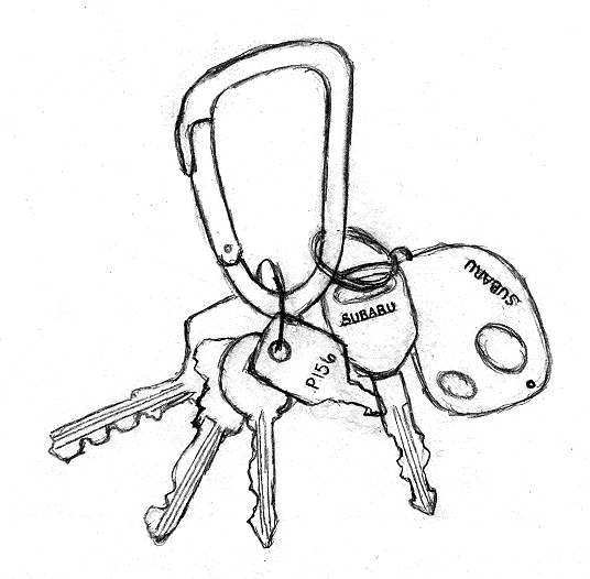 536x526 Keys Sketch Taryn Blache Design Portfolio - Sketch Of Key