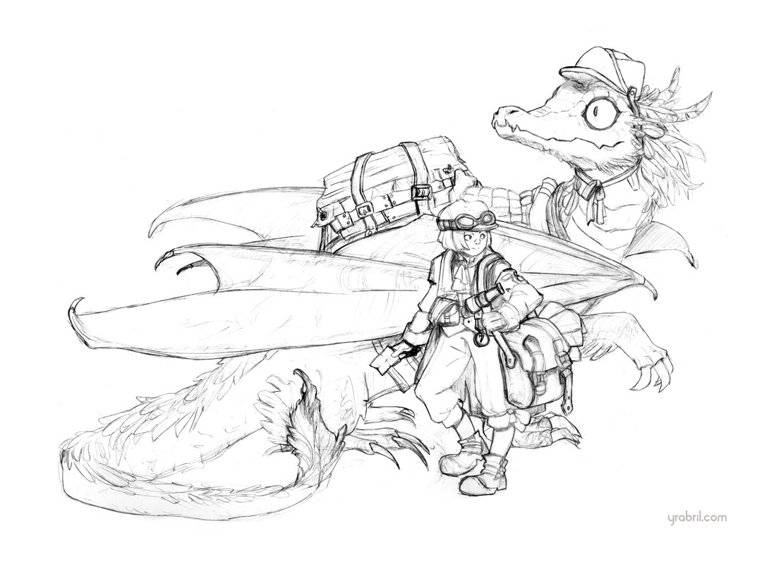 1090x800 Yrabril - Sketch Of Kid