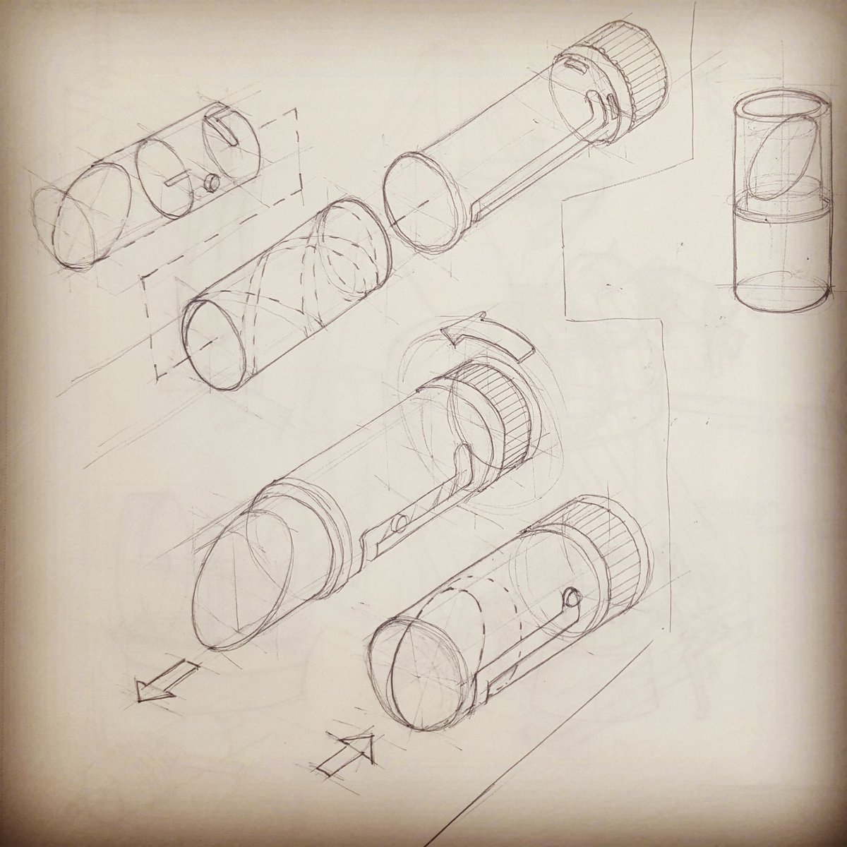 1200x1200 Enrique Sifuentes On Twitter Lipstick Exploded View. - Sketch Of Lipstick