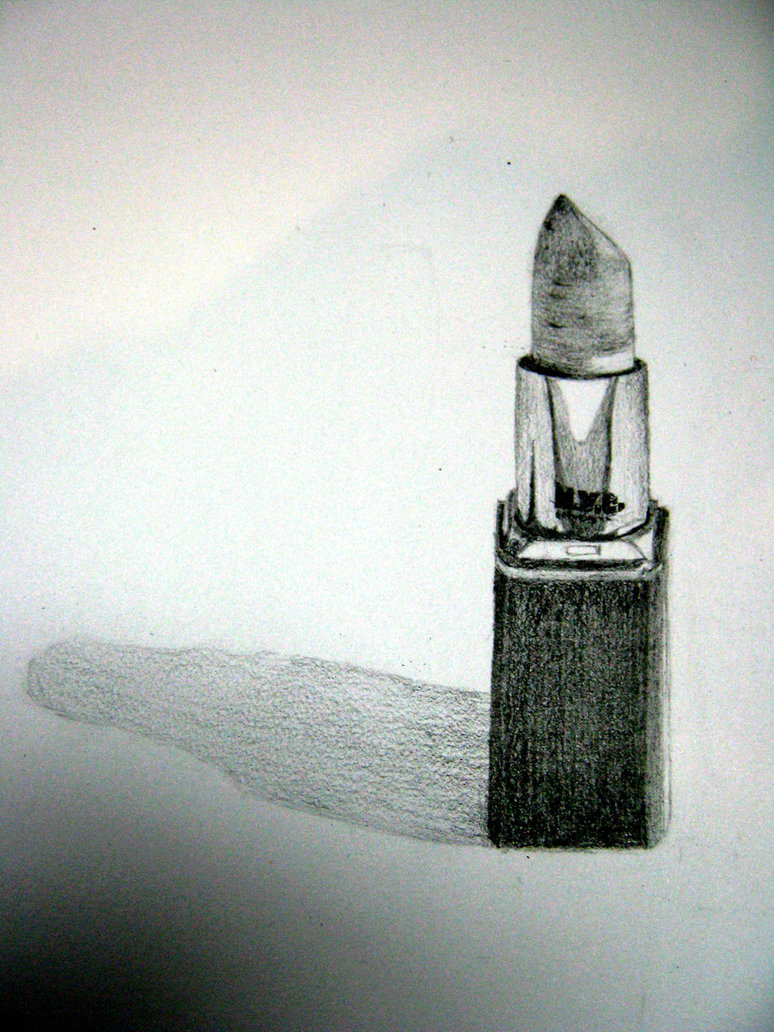 774x1032 Lipstick Sketch By Swallowtailshimmer - Sketch Of Lipstick