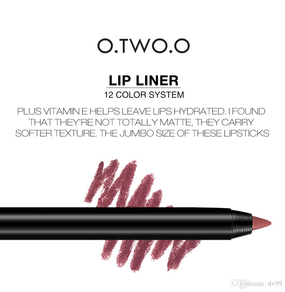 960x983 O.two.o Waterproof Non Decolored Velvet Matte Lip A Sketch - Sketch Of Lipstick