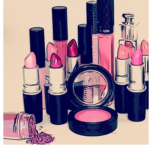 500x477 Makeup - Sketch Of Lipstick