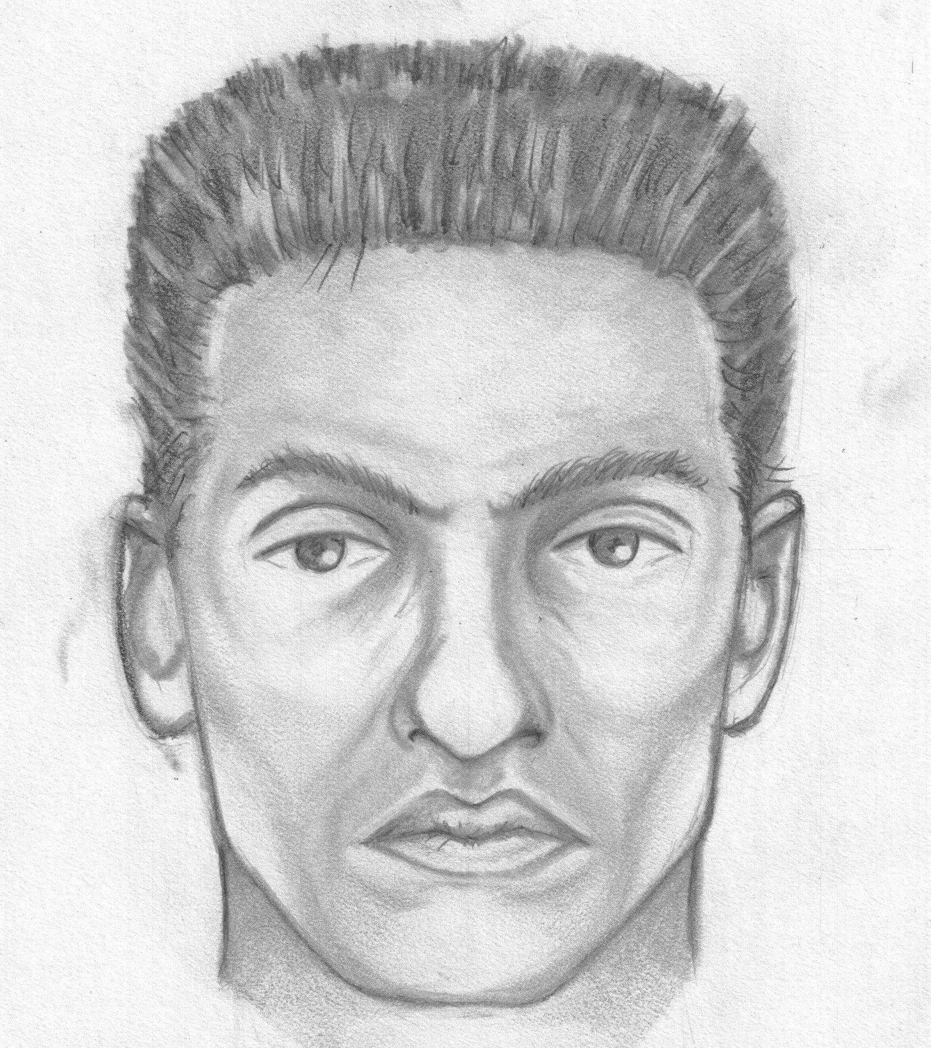 1821x2048 Police Release Sketch Of Man Wanted In Alleged Bay County Child - Sketch Of Man
