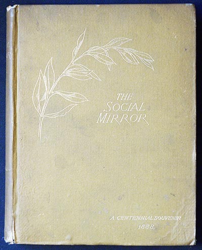 400x493 The Social Mirror A Character Sketch Of The Women Of Pittsburg - Sketch Of Mirror