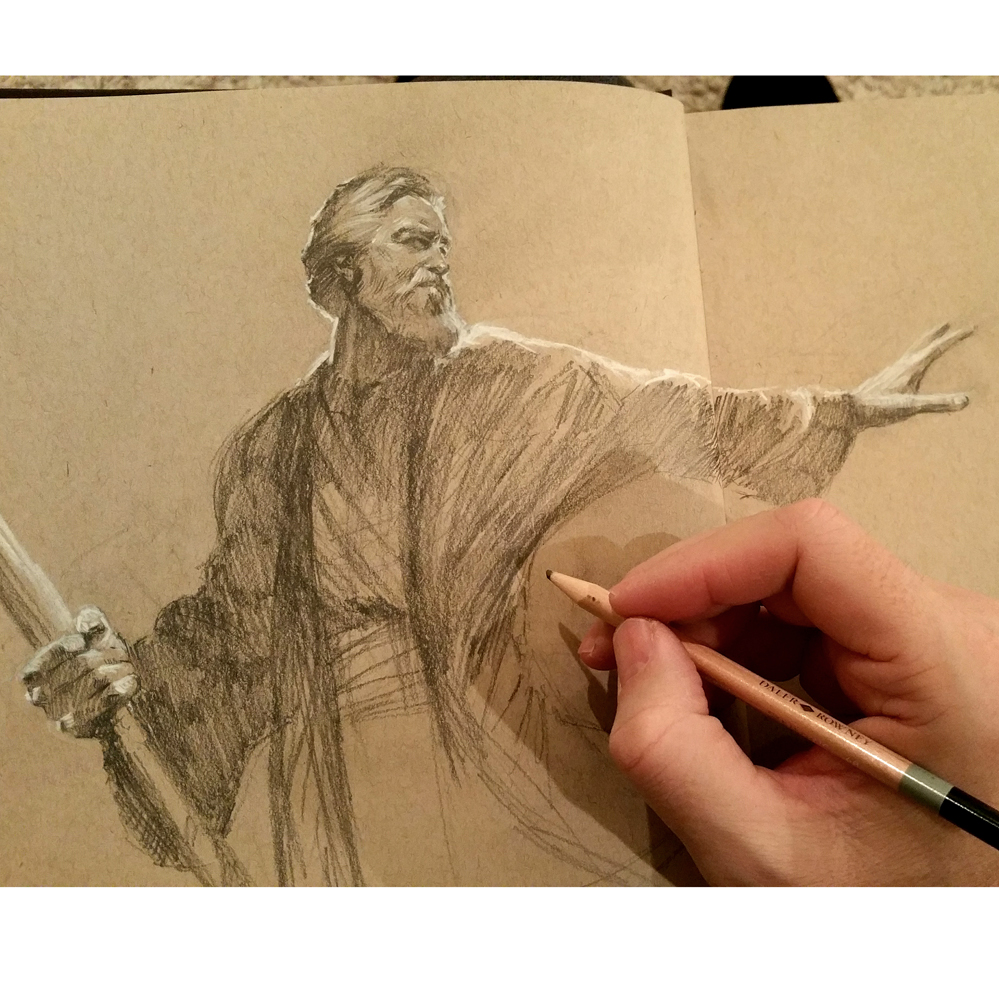 999x999 Moses Sketch Kyle Henry - Sketch Of Moses