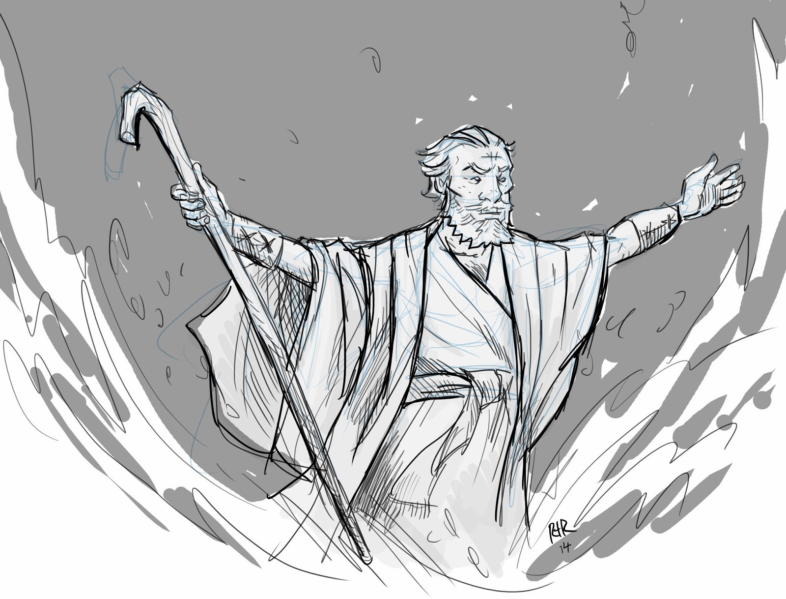 Sketch Of Moses at Explore collection of Sketch Of